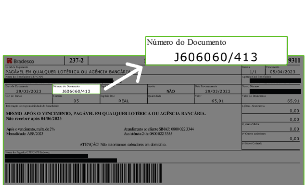 Como localizo o código do contrato?